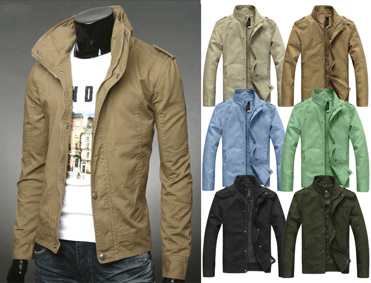 Lifestyle Deal - Trendy Najaars-jack Voor Heren In 8 Kleuren