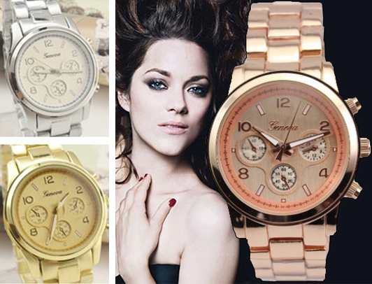 Lifestyle Deal - Unisex Horloge Met Chique Uitstraling In De Kleuren Goud, Zilver Of Roségoud