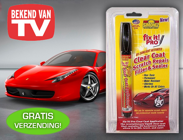 Lifestyle Deal - Werk Krassen Op Je Auto Weg Met De Fix It Pro Stick Lifestyle Deal - Werk Krassen Op Je Auto Weg Met De Fix It Pro Stick