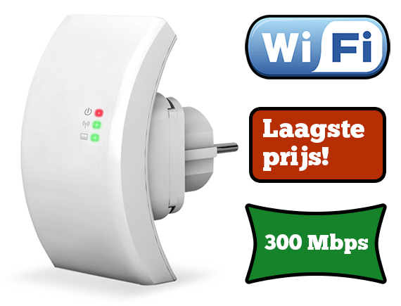 Lifestyle Deal - Wifi-repeater 300Mbps Lifestyle Deal - Wifi-repeater 300Mbps