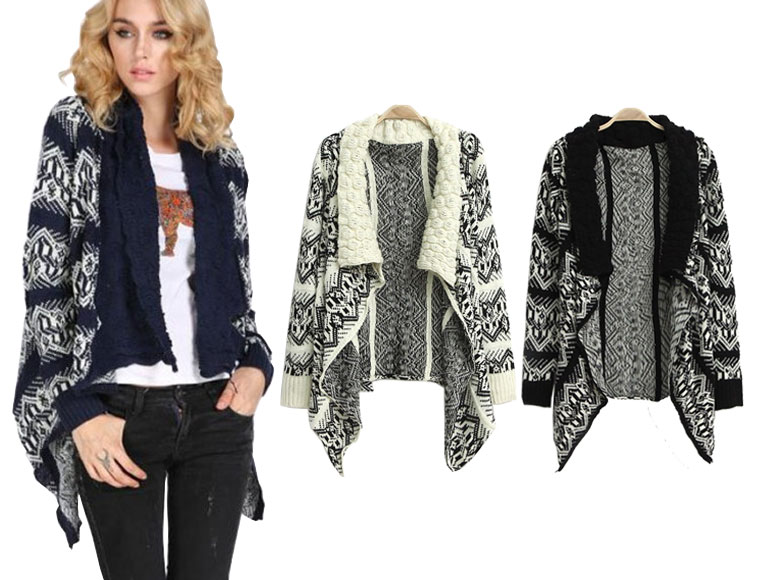 Lifestyle Deal - Winterse Cardigan In 3 Kleuren Lifestyle Deal - Winterse Cardigan In 3 Kleuren