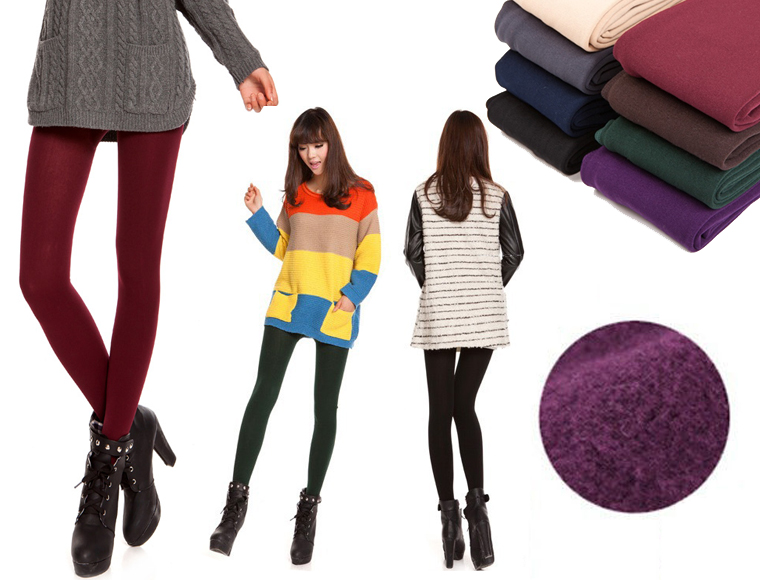 Lifestyle Deal - Winterwarm Gevoerde Leggings In 8 Verschillende Kleuren Lifestyle Deal - Winterwarm Gevoerde Leggings In 8 Verschillende Kleuren