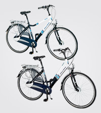 Wehkamp Daybreaker - Hollandia Journey Hybride Fiets