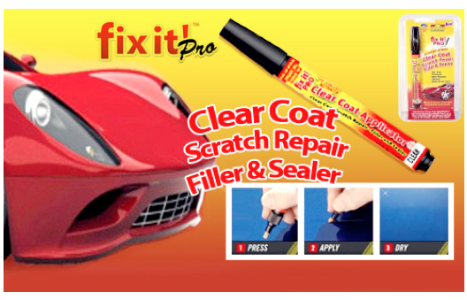 Marge Deals - 2=1 Fix It Pro Scratch Repair Pen