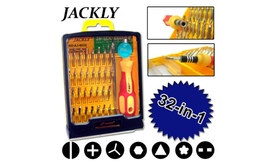 Marge Deals - 32 In 1 Jackly Schroevendraaierset