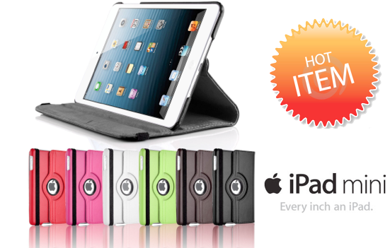 Marge Deals - 360 Rotatie Case Voor Ipad Mini Marge Deals - 360 Rotatie Case Voor Ipad Mini