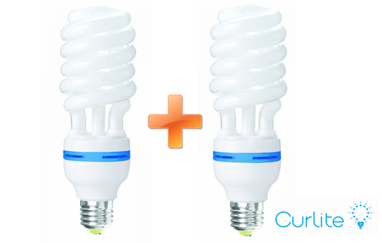 Marge Deals - 4X Curlite Luchtzuiverende Spaarlampen Marge Deals - 4X Curlite Luchtzuiverende Spaarlampen
