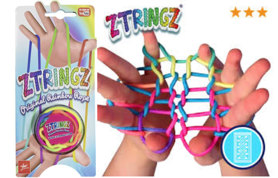Marge Deals - 5X Ztringz Regenboog Touw Marge Deals - 5X Ztringz Regenboog Touw