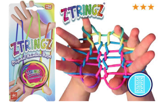 Marge Deals - 5X Ztringz Regenboog Touw