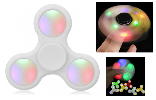 Marge Deals - Fidget Spinner Met Led Marge Deals - Fidget Spinner Met Led