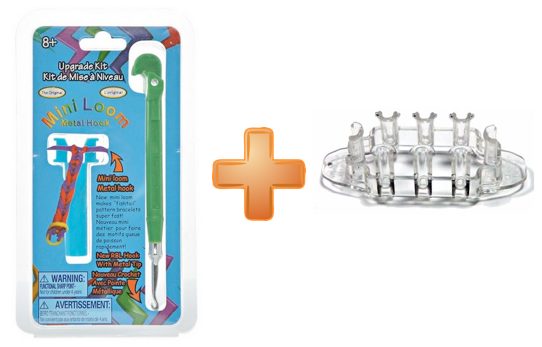 Marge Deals - Loom Metalen Haaknaald Met Monstertail Marge Deals - Loom Metalen Haaknaald Met Monstertail