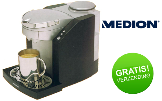 Marge Deals - Medion Koffiepadapparaat Md12000 Marge Deals - Medion Koffiepadapparaat Md12000