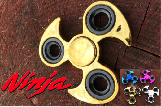 Marge Deals - Ninja Hand Spinner Metall Marge Deals - Ninja Hand Spinner Metall
