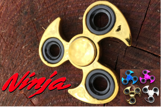 Marge Deals - Ninja Hand Spinner Metall