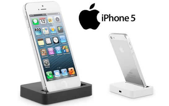 Marge Deals - Oplaad Dock Voor Iphone5 Zwart Of Wit