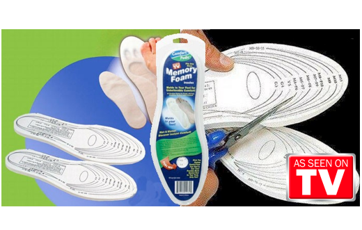 Marge Deals - Orthopedische Memory Foam Inlegzolen 2=1 Marge Deals - Orthopedische Memory Foam Inlegzolen 2=1