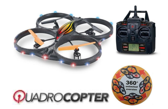 Marge Deals - Quadcopter 2.4Ghz Met Hd Camera En Lights Marge Deals - Quadcopter 2.4Ghz Met Hd Camera En Lights