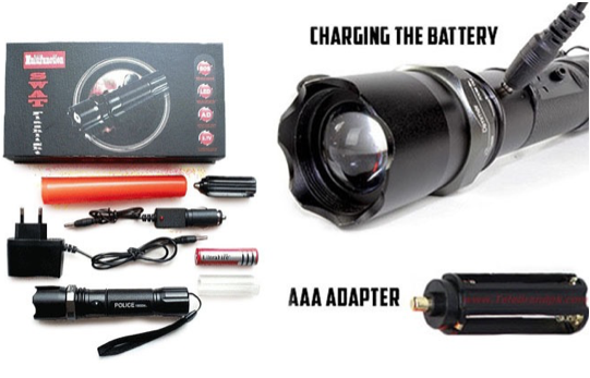 Marge Deals - Swat Led Politie Zaklamp Marge Deals - Swat Led Politie Zaklamp