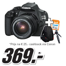 Media Markt - CANON EOS 1200D + 18-55DC WIFI KIT Media Markt - CANON EOS 1200D + 18-55DC WIFI KIT