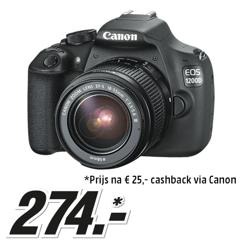 Media Markt - CANON EOS 1200D + EF-S 18-55 DC III Media Markt - CANON EOS 1200D + EF-S 18-55 DC III