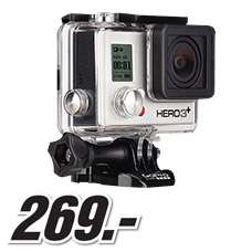 Media Markt - GOPRO HD HERO3+ SILVER***