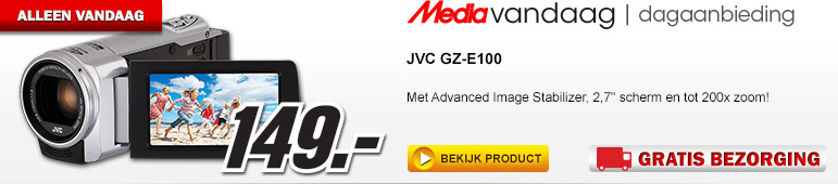 Media Markt - JVC GZ-E100 Media Markt - JVC GZ-E100