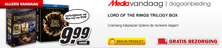 Media Markt - Lord of the Rings Trilogy box Media Markt - Lord of the Rings Trilogy box