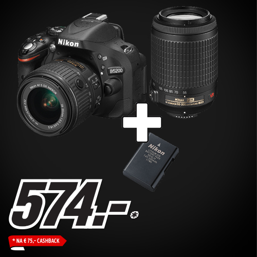 Media Markt - Nikon D5200 camera Media Markt - Nikon D5200 camera