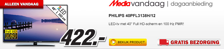 Media Markt - PHILIPS 40PFL3138H/12 Media Markt - PHILIPS 40PFL3138H/12