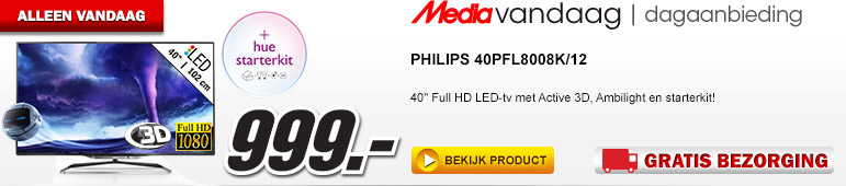Media Markt - PHILIPS 40PFL8008K/12 Media Markt - PHILIPS 40PFL8008K/12