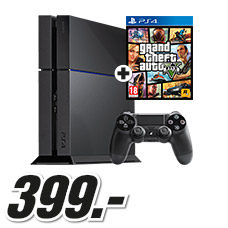 Media Markt - PlayStation4 + GTA V Media Markt - PlayStation4 + GTA V