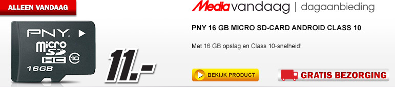 Media Markt - PNY 16 GB MICRO SD-CARD ANDROID CLASS 10 Media Markt - PNY 16 GB MICRO SD-CARD ANDROID CLASS 10