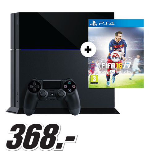 Media Markt - PS4 + Fifa 16 Media Markt - PS4 + Fifa 16