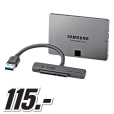 Media Markt - SAMSUNG 840 EVO 250 GB LAPTOP KIT