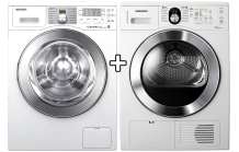 Media Markt - SAMSUNG WF0704Y7E + SDC35701 Was en droog combiset