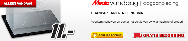 Media Markt - SCANPART Anti-trillingsmat Media Markt - SCANPART Anti-trillingsmat
