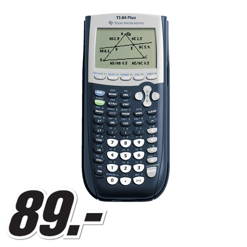 Media Markt - TEXAS INSTRUMENTS TI 84 PLUS Media Markt - TEXAS INSTRUMENTS TI 84 PLUS