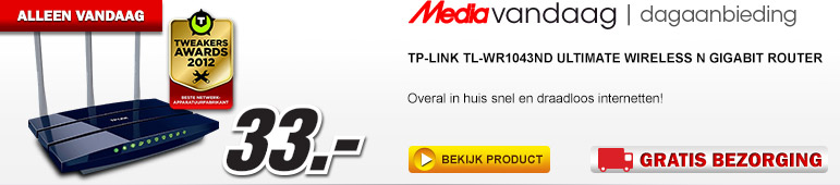 Media Markt - TP-LINK TL-WR1043ND Ultimate Wireless N Gigabit Ro