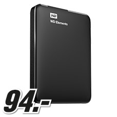 Media Markt - WESTERN DIGITAL ELEMENTS 2TB