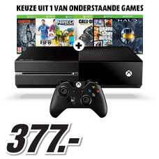 Media Markt - XBOX ONE + 1 GAME NAAR KEUZE