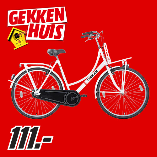 Media Markt - ZYSSLER Transportfiets Media Markt - ZYSSLER Transportfiets