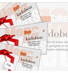Mega Gadgets - Cadeaubon € 50 Mega Gadgets - Cadeaubon € 50