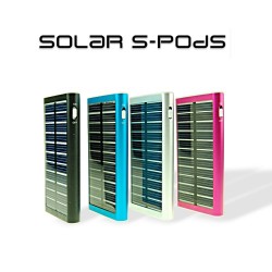 Mega Gadgets - Solar Charger Spods Mega Gadgets - Solar Charger Spods
