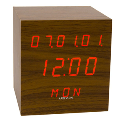 Mega Gadgets - Wooden Clock Mega Gadgets - Wooden Clock