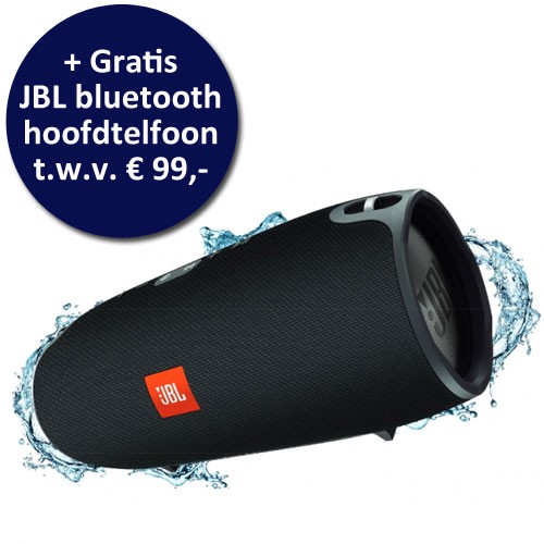 Modern.nl - JBL Xtreme zwart wireless speaker