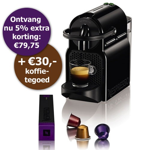 Modern.nl - Magimix Inissia M105 zwart Nespresso Apparaat