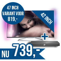 Modern.nl - Philips 42PFK7109 Full HD 3D Smart LED + Gratis Soundstage