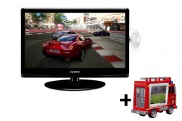 Nice Deals - 22Inch Full Hd Tv Met Dvd Speler + Gratis Brandweerauto Tv