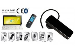 Nice Deals - Bluetooth Headset : Tektos Black Nice Deals - Bluetooth Headset : Tektos Black