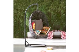 Nice Deals - Hangende Egg Chair Black Edition